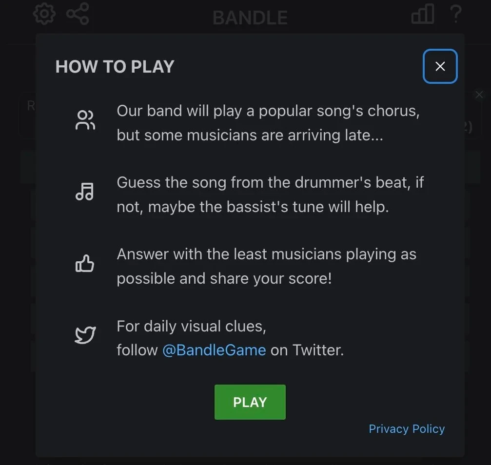 Music Game: Bandle
