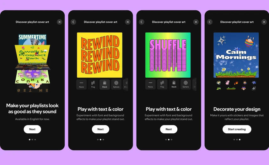 Spotify Custom Playlist Artwork Turns Users into Designers
